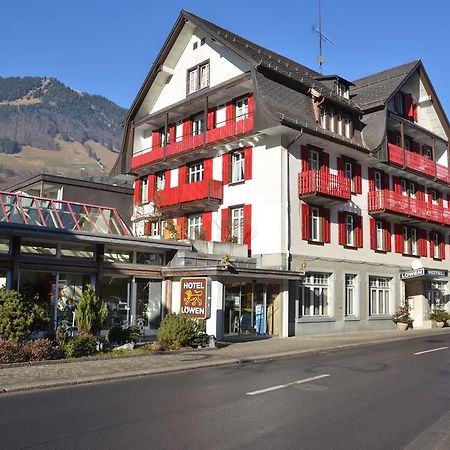 Hotel Loewen Lungern Bagian luar foto