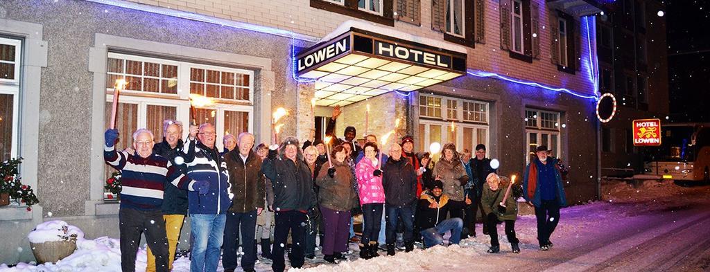 Hotel Loewen Lungern Bagian luar foto